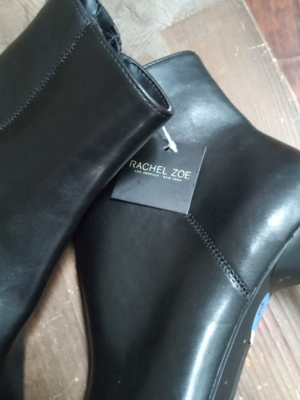 Rachel Zoe Women's Size 7.5 Genuine Leather Kitten Heal Ankle Boots NEW! - Picture 10 of 16